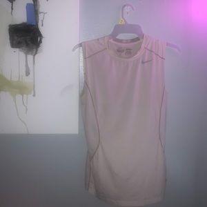 nike pro combat dri fit fitted shirt